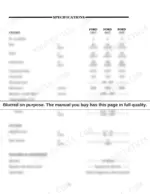 6fcad2a0-b-specs-102 Ford 345C, 445C, 545C engine, clutch, and electrical system specifications table including bore, stroke, and tappet clearance.