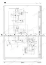 70bb27b7-b-hydraulic-456 Bomag BW 213 DH-4, 213 PDH-4, 214 DH-4, 214 PDH-4 travel circuit hydraulic diagram.