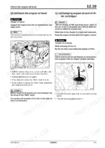 70bb27b7-b-procedures-541 Bomag BW 213 DH-4, 213 PDH-4, 214 DH-4, 214 PDH-4 engine oil level and change procedure.