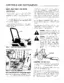 Ford 1620 operator manual page showing tractor seat, ROPS, seat belt adjustment procedures, and drawbar safety warnings.