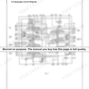 Link-belt 2650Q, 2700Q hydraulic circuit diagram for the control valve showing spool and port connections.