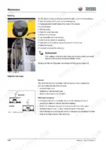 7406f339-b-procedures-50 Wacker Neuson EZ53 maintenance manual page showing refueling procedures, fuel tank cap location, and barrel refueling guidelines.