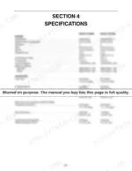 749f85f4-b-specs-106 New Holland TC48DA, TC55DA engine specifications and fluid capacity table including fuel, cooling, and transmission volumes.