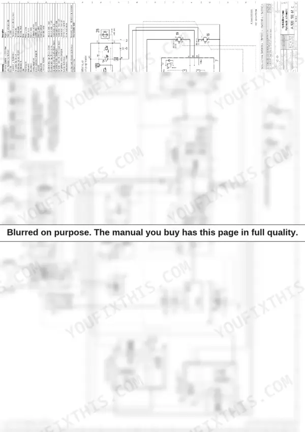 Bomag BW 190 AD-4, BW 202 AD-4, BW 203 AD-4 hydraulic schematic diagram showing pump, motor, and valve component connections.