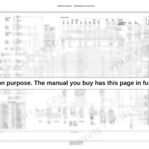 New Holland Boomer 24 electrical wiring diagram showing harness, connectors, fuse box, and instrument panel components.