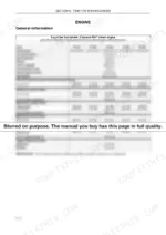 7bf71e9a-b-specs-257 New Holland T7510, T7520, T7530, T7540, T7550 engine specifications table including power, torque, and tappet clearance.