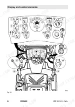 7cf740c4-b-controls-62 Bomag BW 80 AD-5, BW 90 AD-5, BW 100 ADM-5, BW 90 SC-5, BW 100 SC-5, BW 100 ACM-5, BW 100 SCC-5 display and control elements diagram