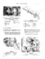 New Holland 1920, 2120 engine systems: HSS pump, camshaft gear, timing cover removal, and oil pump drive gear diagrams.