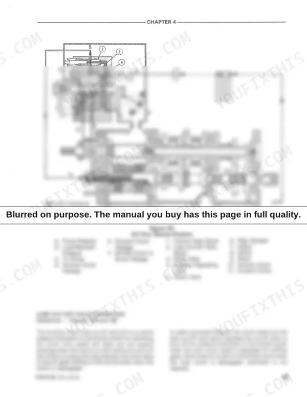 New Holland 1920, 2120 hydraulic diagram showing shuttle clutch oil flow in neutral position and lube cut-off valve operation.