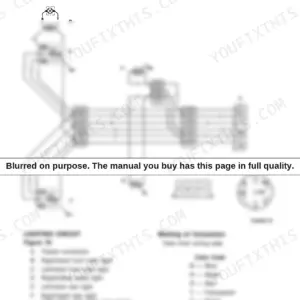 New Holland D 1000 road lights wiring diagram showing tractor connector, front and rear light circuits, and wire color codes.