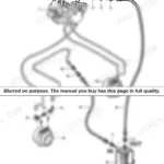 Bomag BW 100 AD-3, BW 120 AD-3, BW 100 AC-3, BW 120 AC-3 front travel system flushing schematic showing hydraulic lines, pump, and filter components.