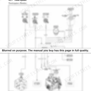 Bomag BM 1000/30 travel system electrical wiring diagram showing controller A34, switches, solenoid valves, and joystick S221.