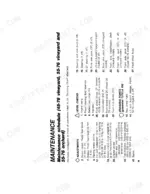 980195ed-b-maintenance-68 Fiat 45-76, 55-76, 60-76, 70-76, 70-76LP, 80-76 maintenance schedule listing level checks, greasing points, and adjustment specifications.