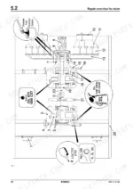 988f04ea-b-exploded-view-98 Bomag BW 216 DH-3, 219 DH-3, 225 D-3 drum repair overview exploded view diagram.