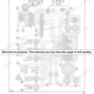New Holland 544, 548 electrical wiring diagram showing operators panel, sensors, actuators, and connector pinout assignments.