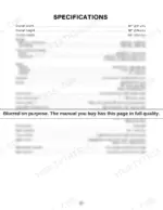 9dbd872f-b-specs-54 Sperry New Holland 846, 847 specifications table listing dimensions, weights, tractor requirements, and drive system details.