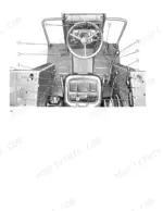 9e312a9e-b3-controls-16 Fiat 70-90, 80-90 tractor operator station diagram showing numbered controls, pedals, and levers.