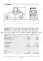 a0d7517e-b-specs-12 Bomag BW 27 RH technical data, dimensions diagram, weights, travel speeds, and engine specifications table.