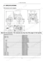 a4bb1e5a-b-specs-271 New Holland T4.65, T4.75 tractor dimensions and weights diagram with ROPS specifications table.