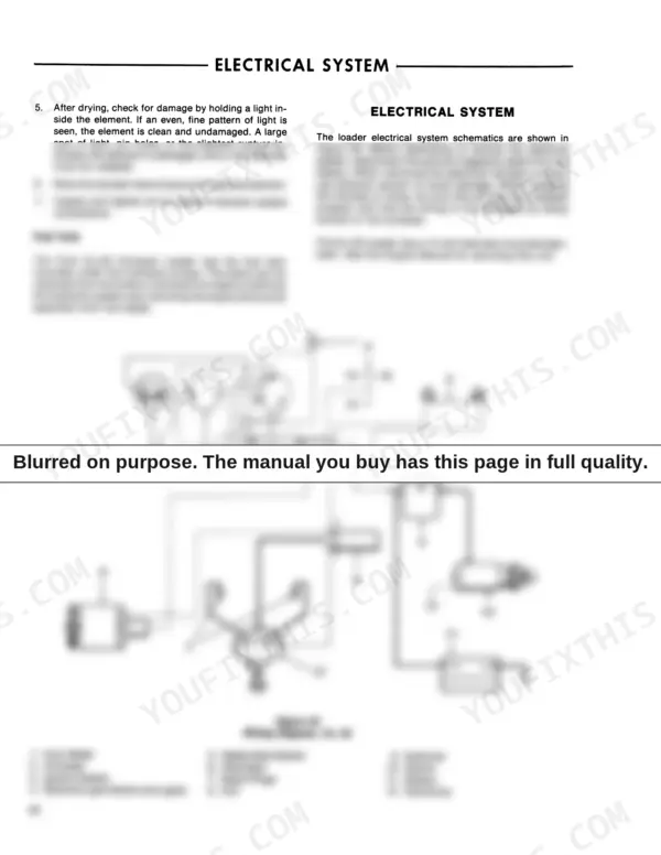 Ford CL-20 electrical system wiring diagram showing battery, starter, solenoid, ignition switch, and distributor components.