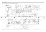 a9a4f0e4-b-hydraulic-287 Wacker Neuson EW100 hydraulic system diagram for serial numbers up to WNCE0606JPAL00585 showing cylinders, motors, and valves.