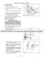 ac323355-b-procedures-39 New Holland G5030, G5035 service manual procedures for fuel filter replacement and spark plug gap adjustment and service.