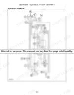ac323355-b-wiring-148 New Holland G5030, G5035 electrical schematic diagram showing numbered components, relays, and battery wiring connections.