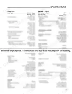 Ford 1900, 1700 specifications table listing engine, cooling, electrical, fuel, clutch, brake, and steering system capacities.