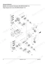 afbc3468-b-exploded-view-282 Bomag BW 211 D-3 exploded view of Poclain MS, MSE single displacement hydraulic motor components and seals.