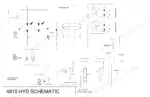 asv-4810-posi-track-crawler-tractor-operator-manual-0310-657-hydraulic-parts-115.webp ASV Posi-Track 4810 hydraulic schematic showing transmission, drive motors, loader valve, and auxiliary pump circuits.