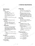 ASV RC-30 technical specifications for engine, transmission, auxiliary pump, loader valve, cooler, and critical torque specs.