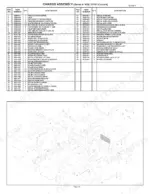 asv-rc-60-to-edition-rubber-track-loader-service-manual-2030-184-chassis-parts-116.webp ASV RC-60 chassis assembly parts list and exploded view diagram showing frame and seat components.