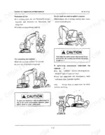 b01dcb6d-b5-safety-5 Link-Belt LS-2800CII inspection and maintenance safety procedures, including fire prevention and machine operation cautions.