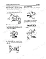 b01dcb6d-b5-safety-6 Link-Belt LS-2800CII service manual page showing safety precautions for inspection, maintenance, and heavy object handling.