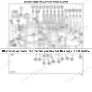 New Holland MC22, MC28, MC35 complete electrical system wiring diagram showing individual circuit schematics and components.