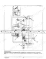 b5e25a27-b-hydraulic-90 Cmi RS-650 ground drive system hydraulic schematic showing pump, motor, Positrac valve, control valve, and solenoid valve components.