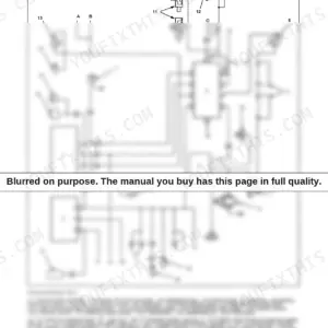 Cmi RS-650 wiring schematic showing microcontroller, distribution box, starter motor, alternator, and electrical components.