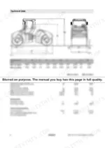 bfcd63db-b-specs-8 Bomag BW 141 AD-4, BW 151 AD-4, BW 151 AC-4, BW 161 ADCV technical data, dimensions diagram, weights, and travel specifications.
