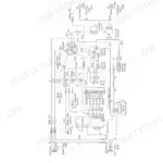 Bolens TX Series hydrostatic E30 series electrical system wiring diagram.