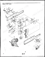 bolens-5118h-tractor-parts-catalog-drivetrain-parts-3.webp Bolens 5118H DuraTrac exploded view diagram of the tractor brake and control linkage assembly with numbered parts list.