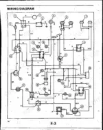 bolens-5118h-tractor-parts-catalog-wiring-13.webp Bolens 5118H DuraTrac electrical wiring diagram showing numbered components, switches, and ground connections.