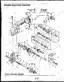 Bolens 5118HS, 5120H exploded view of the hydro and transaxle assembly showing internal gears, shafts, and hydraulic lines.