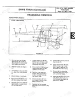 Bolens QS, QT & 1900 Series transaxle removal procedure and Eaton hydro model diagram.