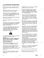 Bomag 3313 operating instructions, safety warnings, and step-by-step drive off procedures for the asphalt paver.