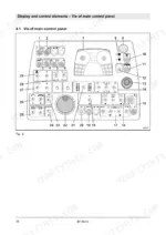 bomag-bf-900-c-paver-operator-manual-008-081-81-controls-38.webp Bomag BF 900 C main control panel diagram showing numbered display and control elements for operator manual.