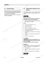 bomag-bm-2000-60-cold-milling-machine-operator-manual-008-060-61-operations-60.webp Bomag BM 2000/60 operator manual page 60, detailing pre-operation inspection procedures and daily safety checks.