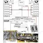 Bomag BM 2000/60 service manual β CAN bus parameters and diagnosis: full network topology diagram of controllers, sensors and actuators