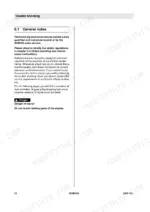 Bomag BMP 851 troubleshooting manual page 98, general notes on fault diagnosis and engine safety warnings.