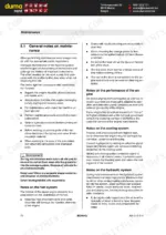 bomag-bw-213-d-4-single-drum-roller-operator-manual-008-043-61-maintenance-72.webp Bomag BW 213 D-4 maintenance manual page 72 covering general maintenance notes, fuel, cooling, and hydraulic system safety.