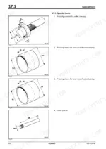 bomag-bw-216-dhc-4-bw-216-pdhc-4-single-drum-roller-service-manual-008-914-40-articulated-joint-hydraulic-steering-652.webp Bomag BW 216 DHC-4 engine rocker bearing special tools drawing showing pressing mandrel and sleeves